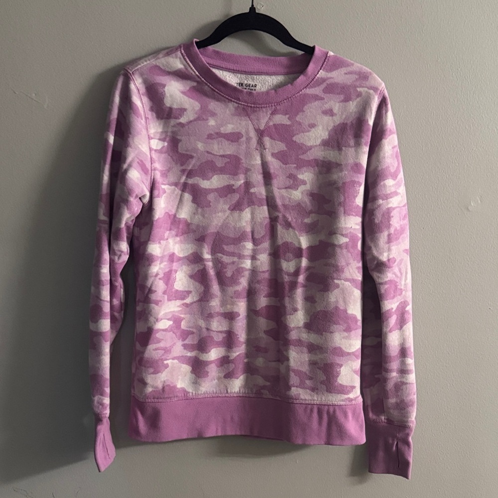 Tek Gear Purple Camo Women's Sweater
